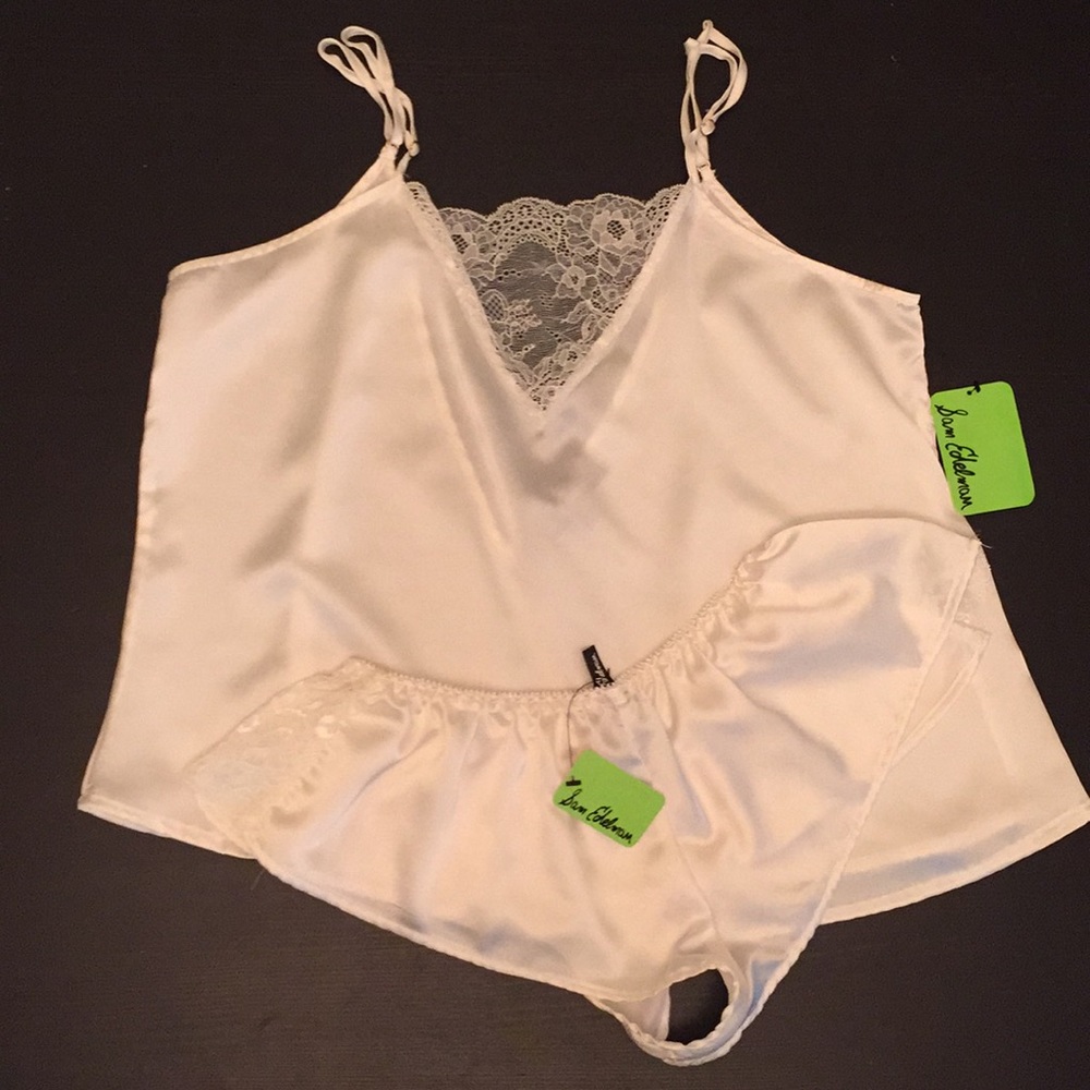 NWT Sam Edelman Ivory Lingerie Set